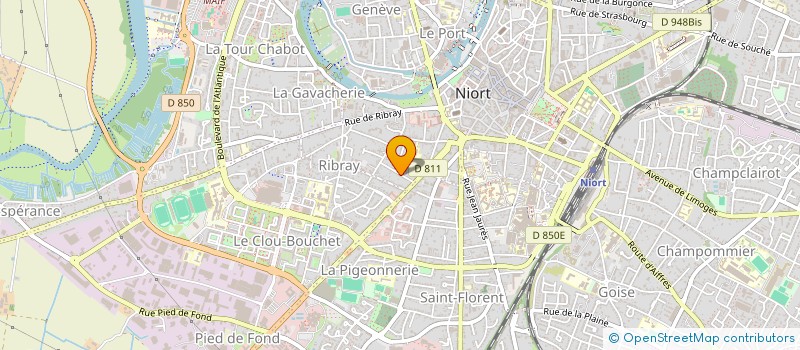 localisation de l'entreprise MADAME AMELIE COUSIN à NIORT
