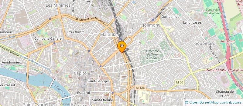 localisation de l'entreprise MADAME AMELIE COUTELLIER à TOULOUSE