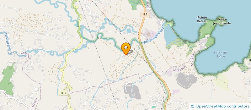 localisation de l'entreprise MADAME AMELIE CYPARISSE  TRINITE