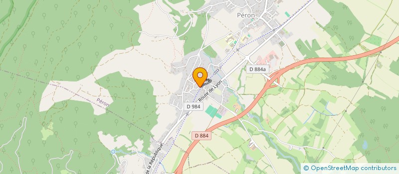 localisation de l'entreprise MADAME AMELIE D'HAUSEN  PERON