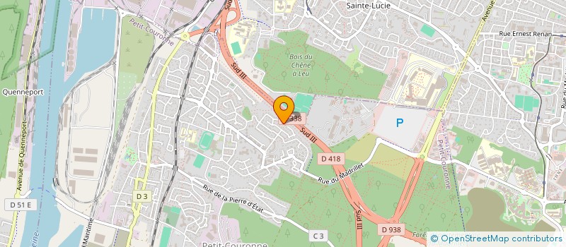 localisation de l'entreprise MADAME AMELIE DA SILVA  PETIT-COURONNE