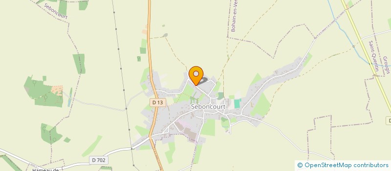 localisation de l'entreprise MADAME AMELIE DE BRUYNE  SEBONCOURT