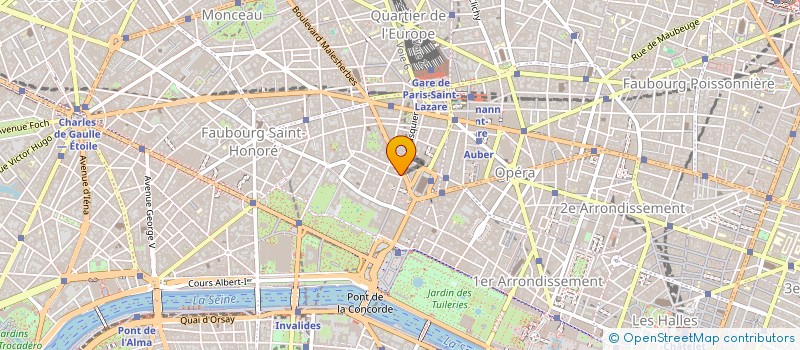 localisation de l'entreprise MADAME AMELIE DE CALAN à PARIS