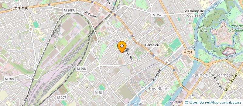 localisation de l'entreprise MADAME AMELIE DE GEETER à LILLE