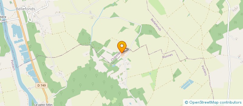 localisation de l'entreprise MADAME AMELIE DE LUZE  VOUNEUIL-SUR-VIENNE