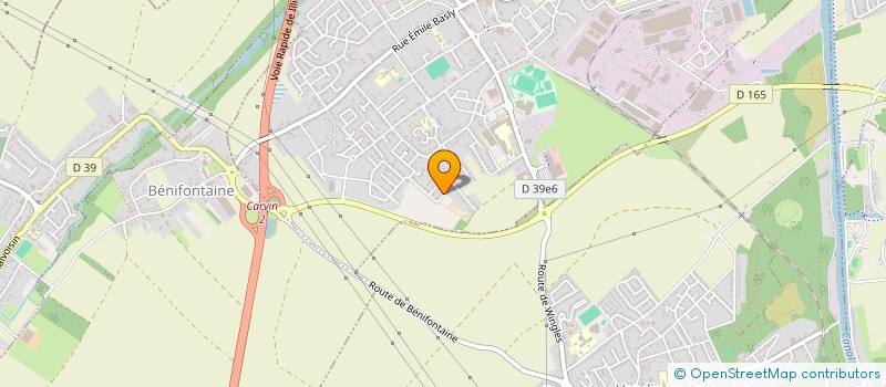 localisation de l'entreprise MADAME AMELIE DE MUYNCK  WINGLES