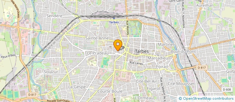 localisation de l'entreprise MADAME AMELIE DECOCQ à TARBES