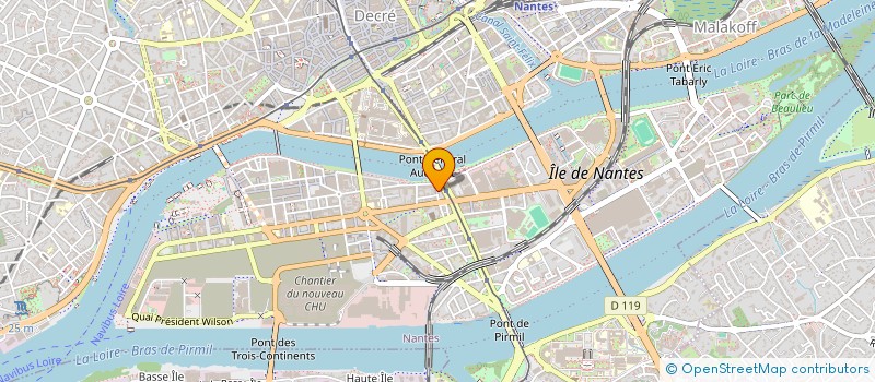 localisation de l'entreprise MADAME AMELIE DELACOUR à NANTES