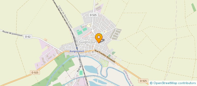 localisation de l'entreprise MADAME AMELIE DELACROIX  VILLENEUVE-SUR-AISNE