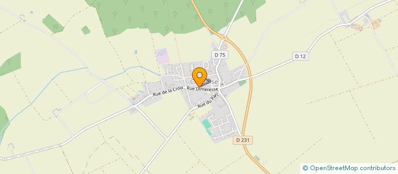 localisation de l'entreprise MADAME AMELIE DELEBECQUE  CHENOISE-CUCHARMOY