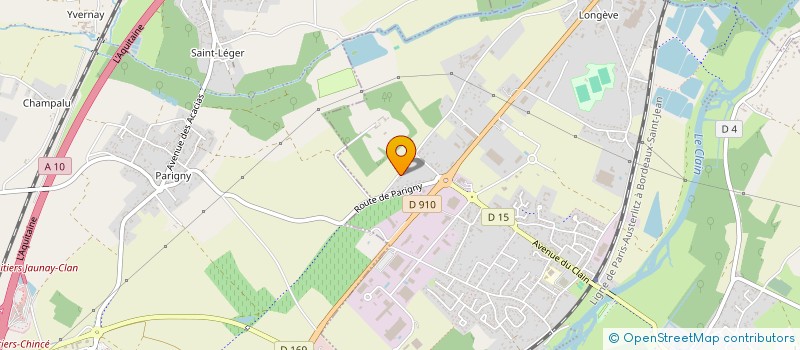 localisation de l'entreprise MADAME AMELIE DENIS  DISSAY