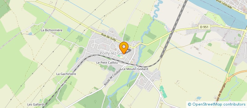 localisation de l'entreprise MADAME AMELIE DEROUET à POILLY-LEZ-GIEN