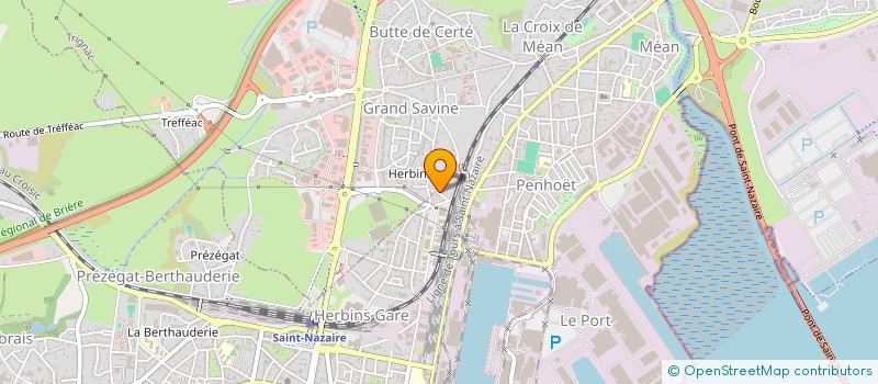 localisation de l'entreprise MADAME AMELIE DESBOIS  SAINT-NAZAIRE
