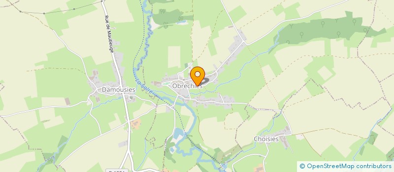 localisation de l'entreprise MADAME AMELIE DESMAREZ  OBRECHIES