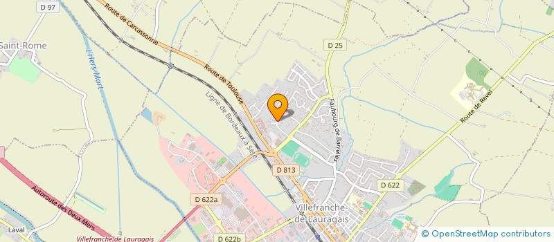 localisation de l'entreprise MADAME AMELIE DEUMIER à VILLEFRANCHE-DE-LAURAGAIS