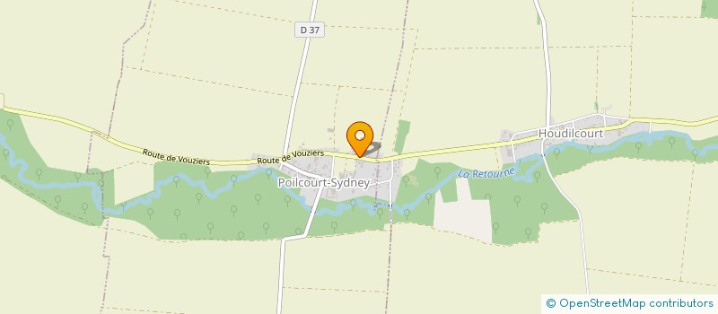 localisation de l'entreprise MADAME AMELIE DIDIER  POILCOURT-SYDNEY
