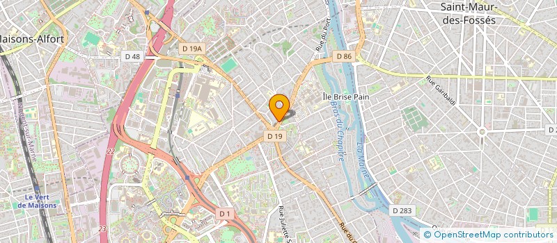 localisation de l'entreprise MADAME AMELIE DIEBOLT  CRETEIL