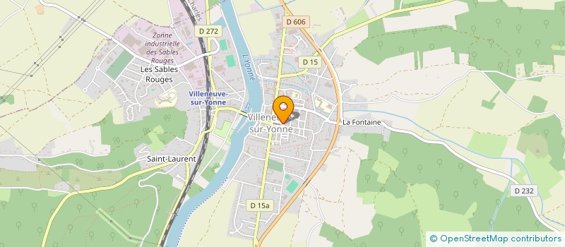 localisation de l'entreprise MADAME AMELIE DOUJON à VILLENEUVE-SUR-YONNE