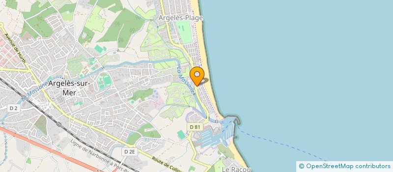 localisation de l'entreprise MADAME AMELIE DOUSSINET à ARGELES-SUR-MER