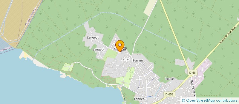 localisation de l'entreprise MADAME AMELIE DUBES  SANGUINET