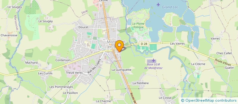 localisation de l'entreprise MADAME AMELIE DUBOIS à MALAFRETAZ