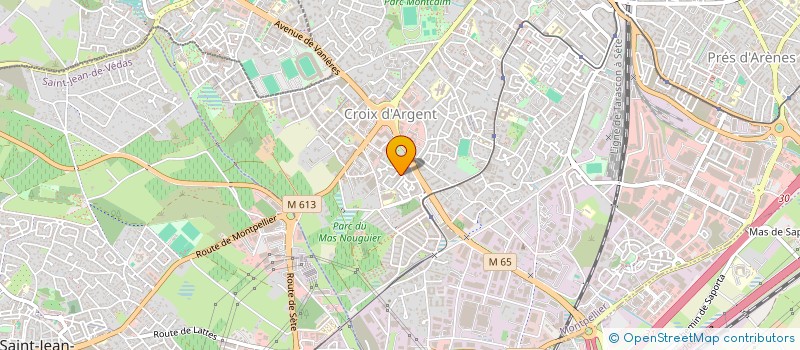 localisation de l'entreprise MADAME AMELIE DUBOIS à MONTPELLIER