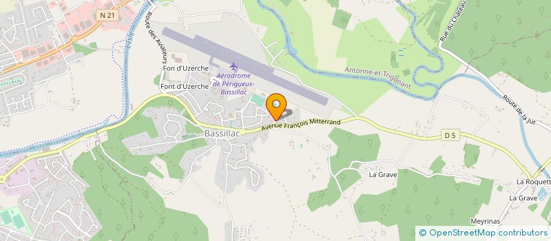 localisation de l'entreprise MADAME AMELIE DUBOIS  BOULAZAC ISLE MANOIRE