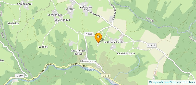 localisation de l'entreprise MADAME AMELIE DUGUE  CHOUVIGNY