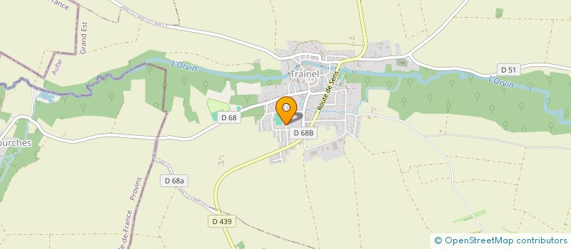 localisation de l'entreprise MADAME AMELIE DUMAINE  TRAINEL