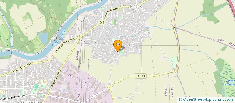 localisation de l'entreprise MADAME AMELIE DURAN  JONAGE