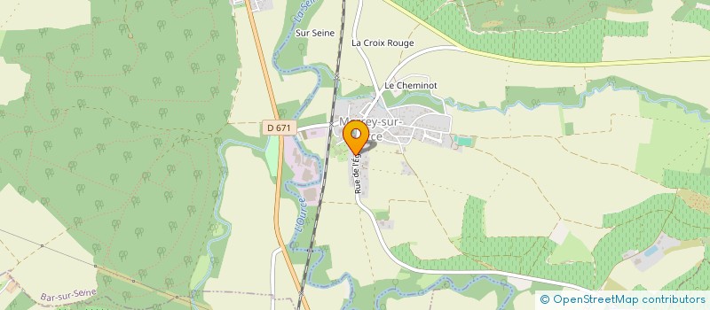 localisation de l'entreprise MADAME AMELIE EISENTRAGER à MERREY-SUR-ARCE