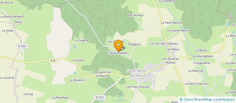 localisation de l'entreprise MADAME AMELIE ESNAULT à SAINT-MARD-DE-RENO