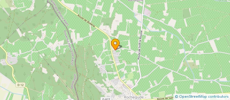 localisation de l'entreprise MADAME AMELIE FABIANO  ROCHEGUDE