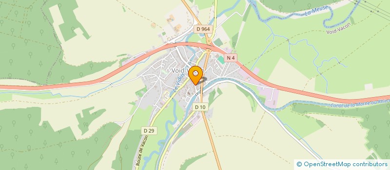 localisation de l'entreprise MADAME AMELIE FAIVRE à VOID-VACON