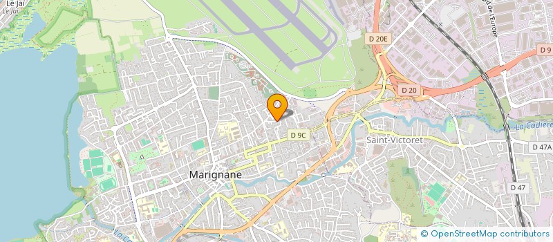 localisation de l'entreprise MADAME AMELIE FAIVRE à MARIGNANE