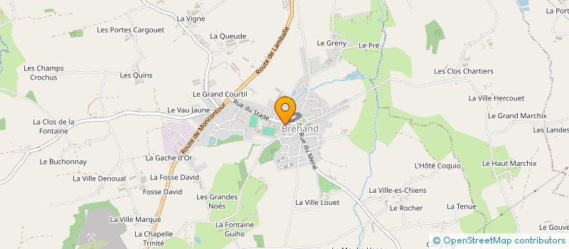 localisation de l'entreprise MADAME AMELIE FAIVRE-PICON  LANDEHEN