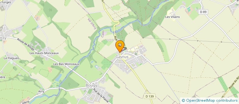 localisation de l'entreprise MADAME AMELIE FAUVEL  GAVRUS