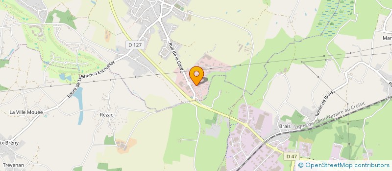 localisation de l'entreprise MADAME AMELIE FEHER  SAINT-ANDRE-DES-EAUX