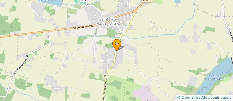 localisation de l'entreprise MADAME AMELIE FELTEN  SAINTE-FOY-DE-PEYROLIERES