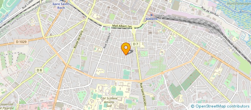 localisation de l'entreprise MADAME AMELIE FERNANDES-RODRIGUES  AMIENS