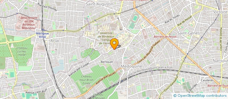 localisation de l'entreprise MADAME AMELIE FERRAS  BORDEAUX