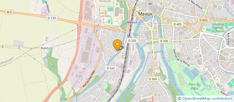 localisation de l'entreprise MADAME AMELIE FISCHER  VILLENOY