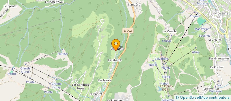 localisation de l'entreprise MADAME AMELIE FLEMING  LES GETS