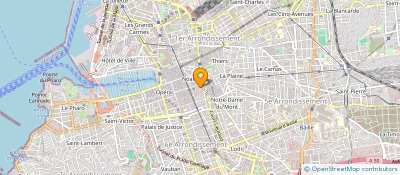 localisation de l'entreprise MADAME AMELIE FORESTIER à MARSEILLE