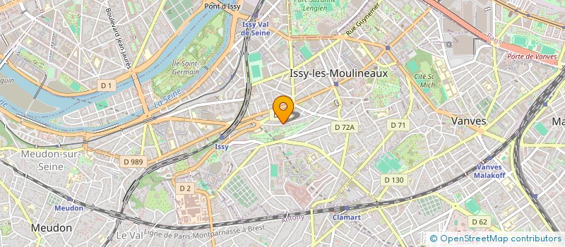 localisation de l'entreprise MADAME AMELIE FOUILLAND à ISSY-LES-MOULINEAUX