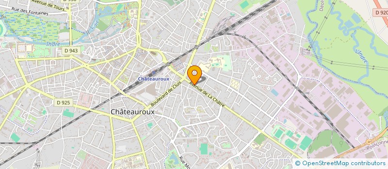 localisation de l'entreprise MADAME AMELIE FOULATIER à CHATEAUROUX