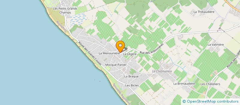 localisation de l'entreprise MADAME AMELIE FOURCHAUD  SAINT-PIERRE-D'OLERON