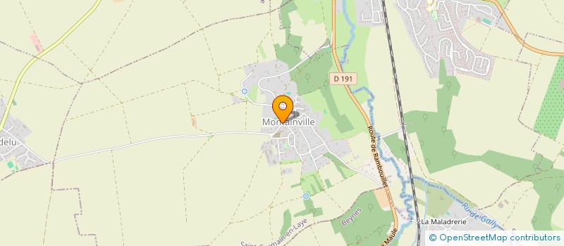 localisation de l'entreprise MADAME AMELIE FOURNIER  MONTAINVILLE