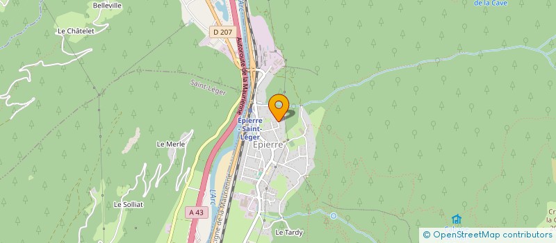 localisation de l'entreprise MADAME AMELIE FRECHEIN  EPIERRE