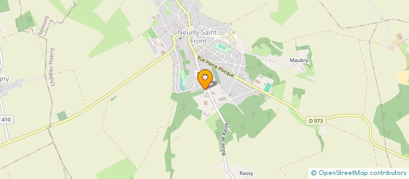localisation de l'entreprise MADAME AMELIE FROMENTIN  NEUILLY-SAINT-FRONT